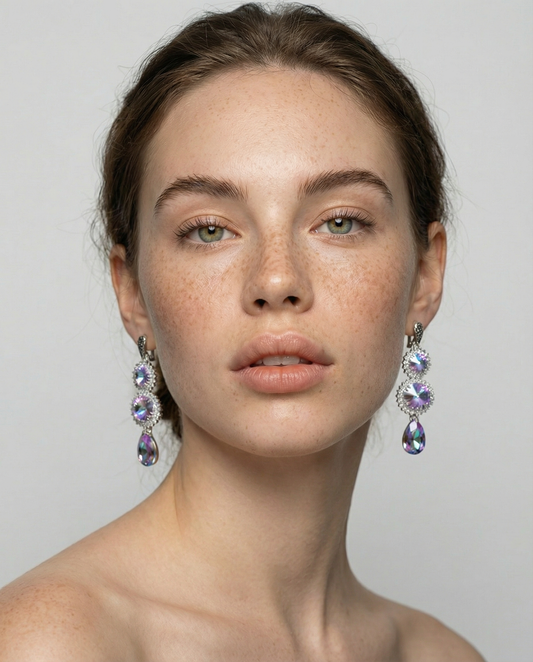 Unikalus rankų darbo auskarai