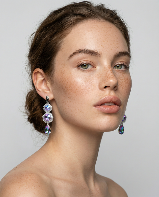 Unikalus rankų darbo auskarai